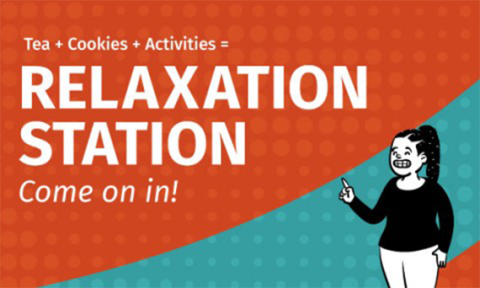 Cooks, tea, activities - Relaxation Station