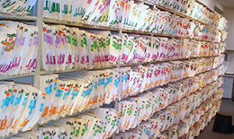 Unorganized stacks with folders