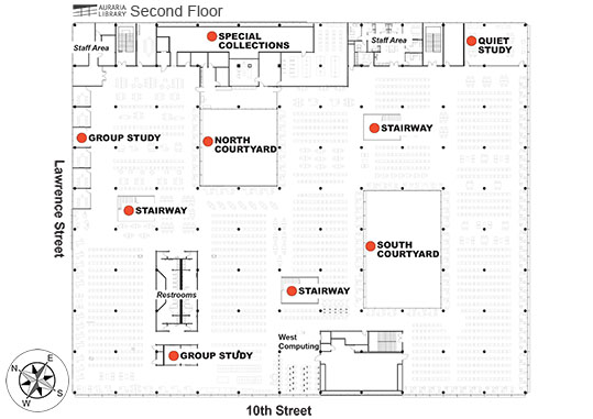 Auraria Campus Parking Map