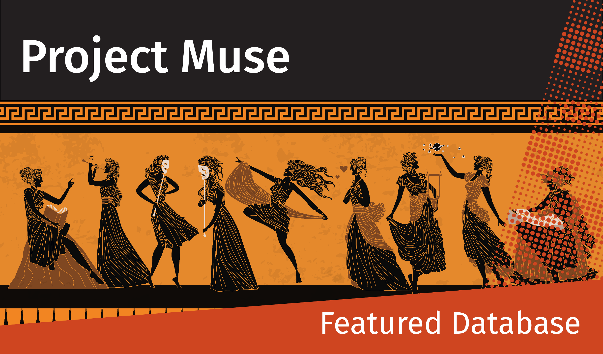 Promotional image for homepage headline: Project Muse