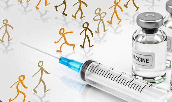 Covid Vaccination Rates Verse Past Vaccination Rates 