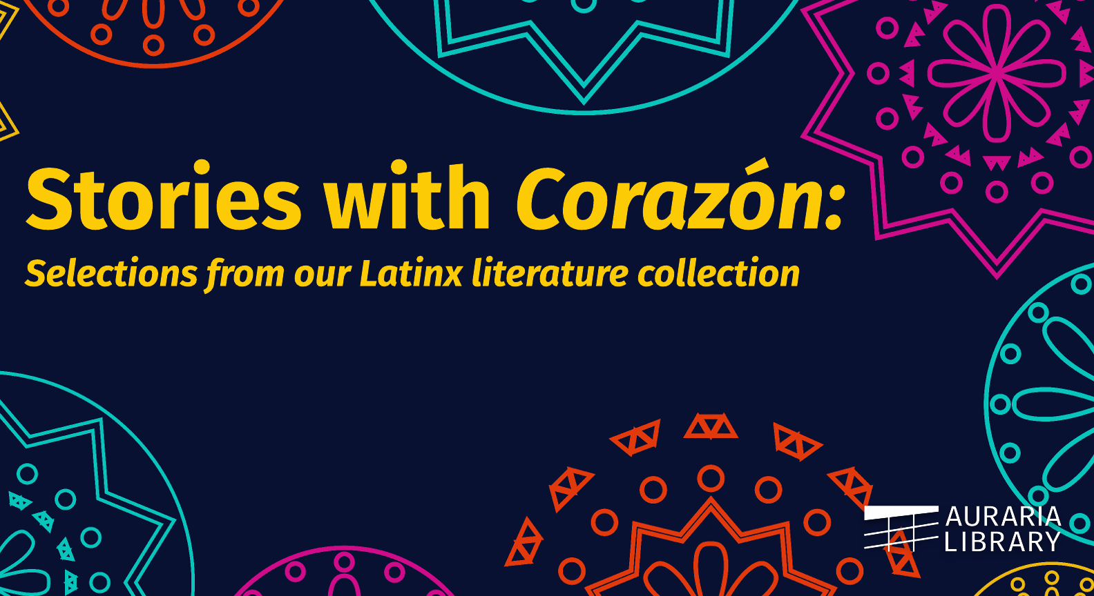 Promotional image for homepage headline: Stories with Corazón