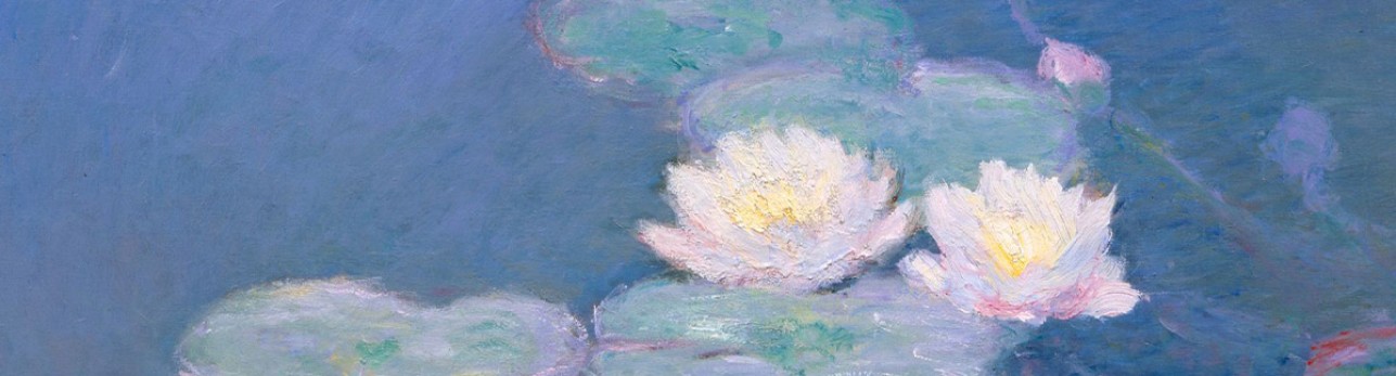 Monet Lily Pond Painting