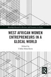 Book cover titled "West African Women Entrepreneurs in a Glocal World," edited by Ulrike Schuerkens. Geometric patterns in black and white.