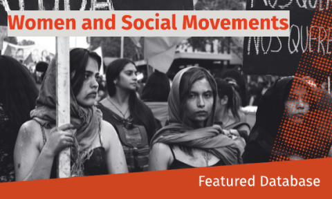 A diverse group of women participating in a social movement, advocating for equality and justice in a vibrant urban setting