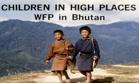 Image of two Bhutanese children