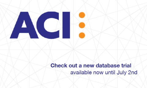 ACI Scholarly Blog Index Available Now