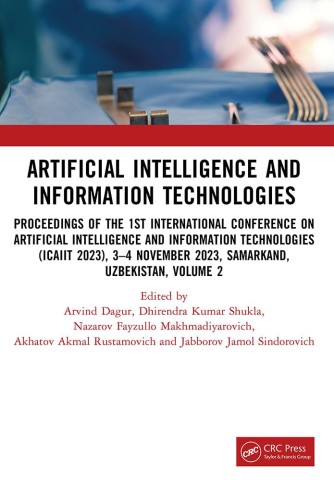 Proceedings of the first international conference on AI and information technologies, Shanghai, China, January 2021, Vol 2.