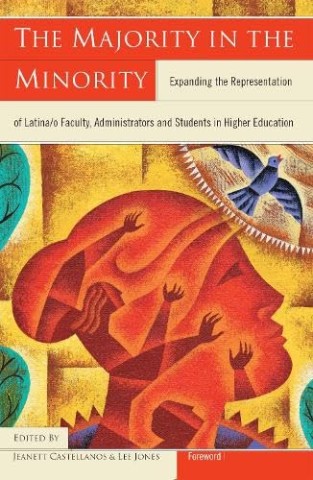 Book cover of "The Majority in the Minority," featuring a thought-provoking design that highlights diverse perspectives.
