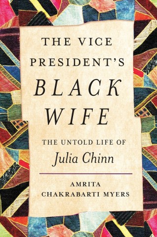 A portrait of Julia Chinn, the vice president's wife, showcasing her elegance and historical significance in American politics.