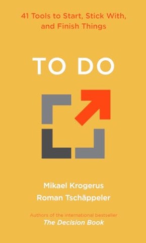 Book cover of "To Do," featuring a minimalist design with bold typography and a calming color palette.