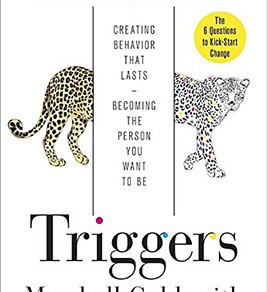 Book cover for "Triggers: Creating Behavior That Lasts" 