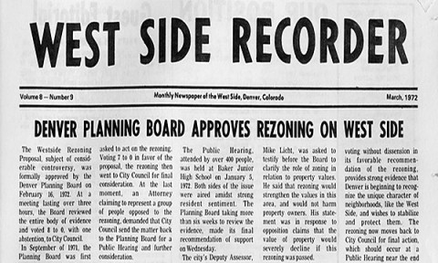 West Side Recorder headline image