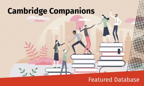Featured Database - Cambridge Companions Online