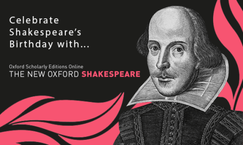 Shakespeare's Portrait to Celebrate Shakespeare's Birthday 