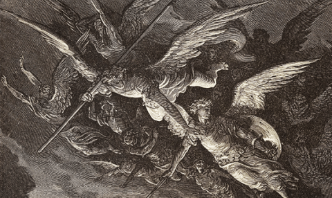 Dore's Illustrations for Paradise Lost by Doré, Gustave