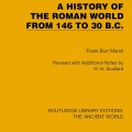 A timeline depicting the history of the Romans from 146 to 30 BC, highlighting key events and milestones.