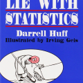 Book cover for "How to Lie with Statistics" 