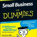 Book cover for "Small Business for Dummies" 