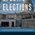 An illustration depicting special elections as a backdoor entrance to Congress, symbolizing alternative political pathways.