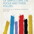 Cover of "The Book of Novells, Novells, and Their Follies" by Clinton William Alexander, featuring an artistic design.