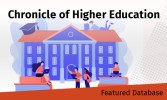 Featured Database - Chronicle of Higher Education