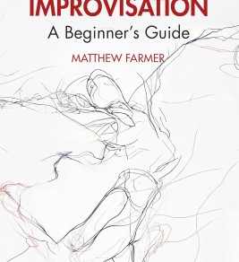 Cover of "Teaching Dance Improvisation: A Beginner's Guide," featuring dynamic dance imagery and engaging typography.